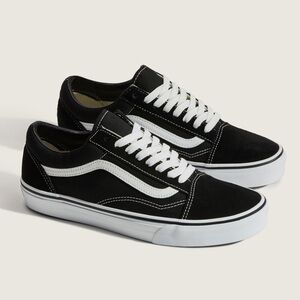 Vans Black and White Old Skool Sneakers